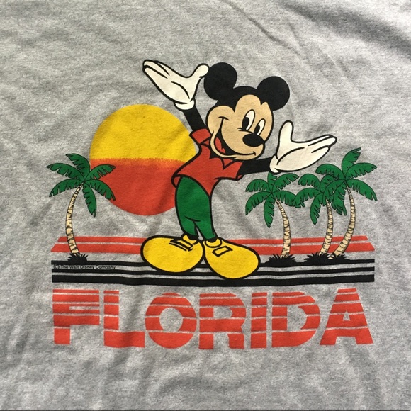 Vintage Mickey Mouse Florida T-shirt - Picture 3 of 5